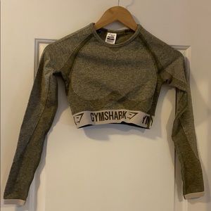 Gymshark Long-Sleeve Crop Top